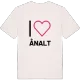 Jag älskar Ånalt t-shirt stort tryck