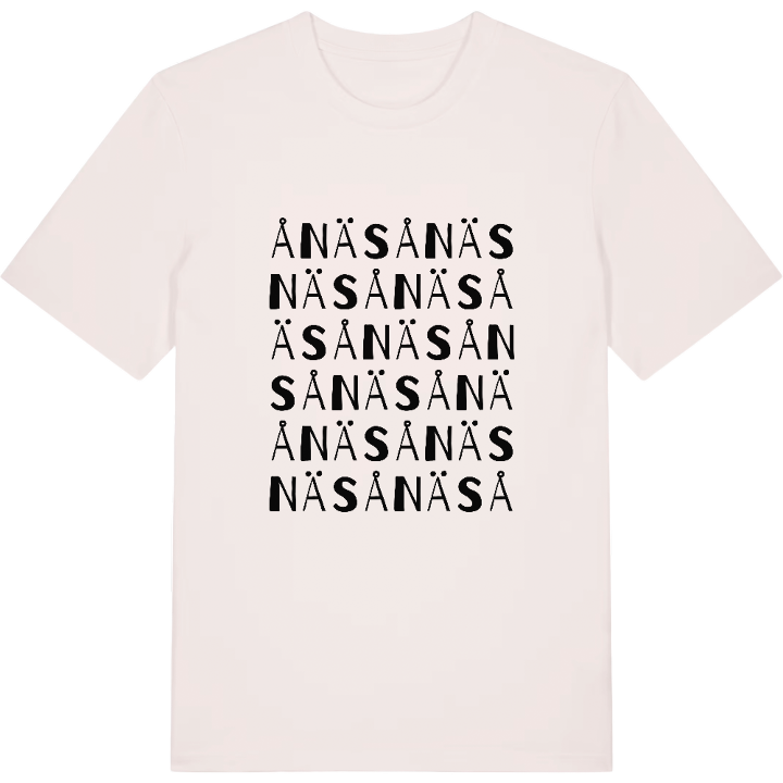 Ånäs ordlek t-shirt – t-shirt från PinShirt