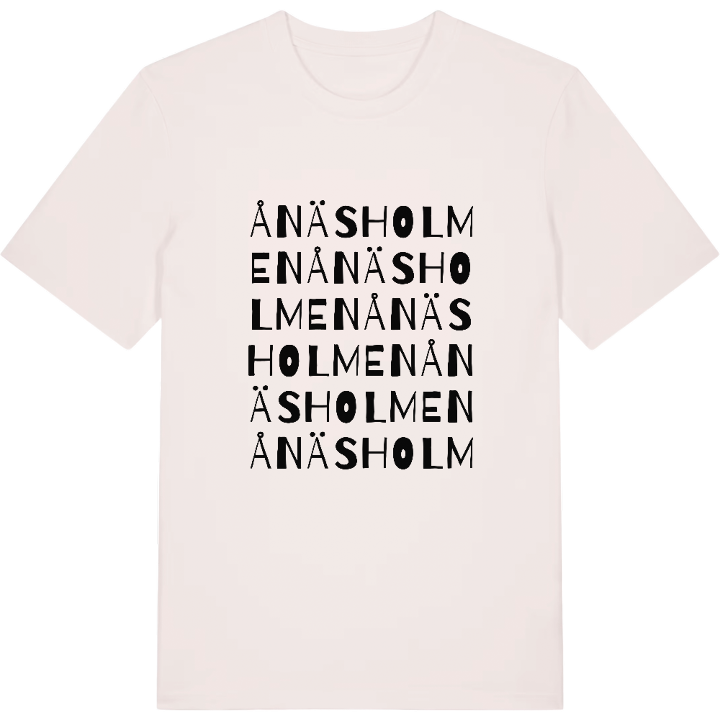 Ånäsholmen ordlek t-shirt – t-shirt från PinShirt