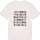 Anbergs sten ordlek t-shirt