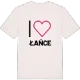 Jag älskar Łańce t-shirt stort tryck