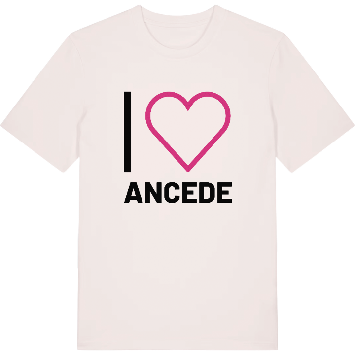Jag älskar Ancede t-shirt stort tryck – t-shirt från PinShirt