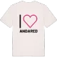 Jag älskar Andared t-shirt stort tryck