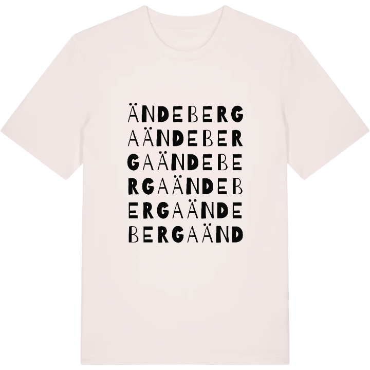 Ändeberga ordlek t-shirt – t-shirt från PinShirt