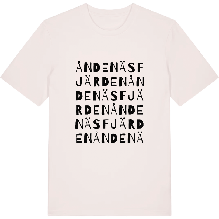 Åndenäsfjärden ordlek t-shirt – t-shirt från PinShirt