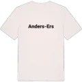 Anders-Ers fetstil t-shirt