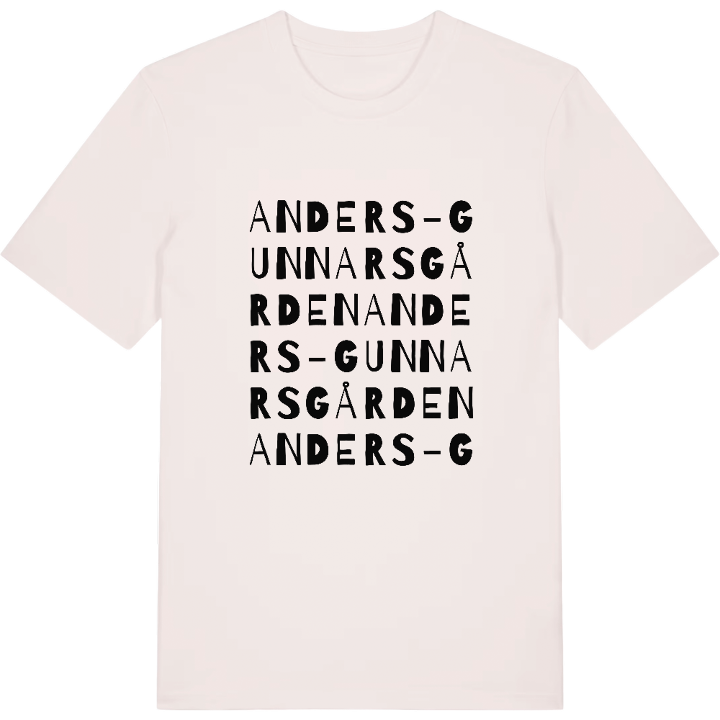Anders-Gunnarsgården ordlek t-shirt – t-shirt från PinShirt