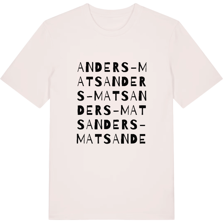 Anders-Mats ordlek t-shirt – t-shirt från PinShirt