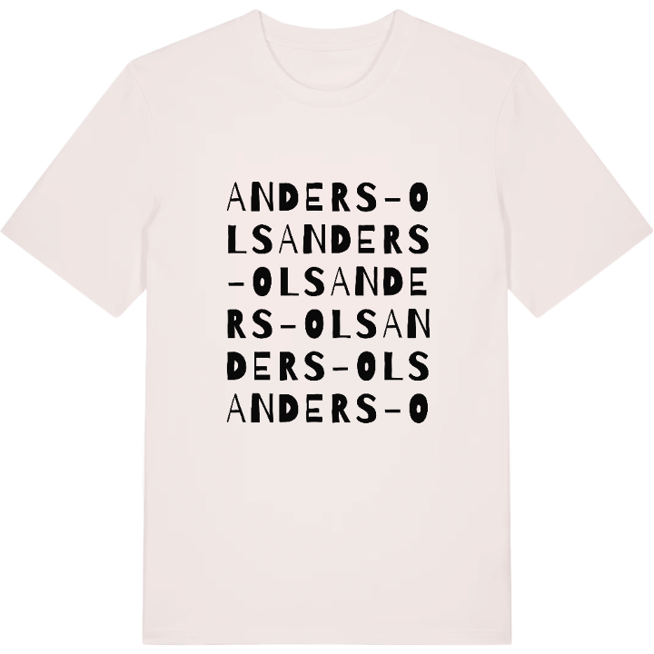 Anders-Ols ordlek t-shirt – t-shirt från PinShirt