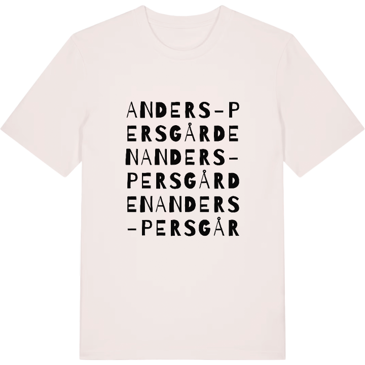 Anders-Persgården ordlek t-shirt – t-shirt från PinShirt
