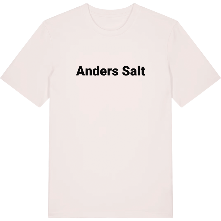 Anders Salt fetstil t-shirt – t-shirt från PinShirt