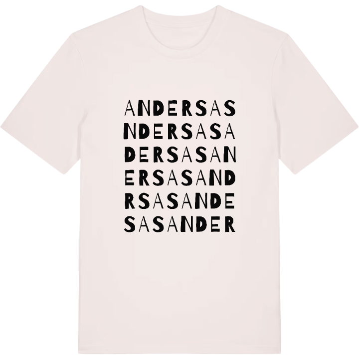 Andersas ordlek t-shirt – t-shirt från PinShirt