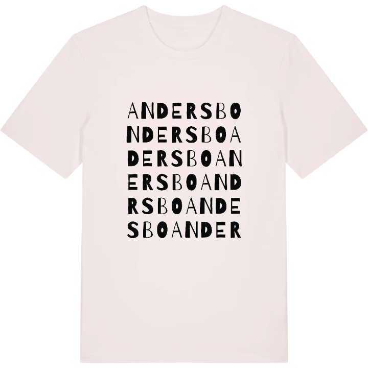 Andersbo ordlek t-shirt – t-shirt från PinShirt