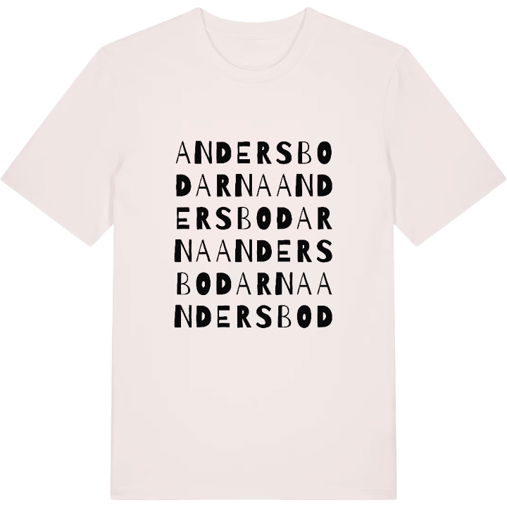 Andersbodarna ordlek t-shirt – t-shirt från PinShirt