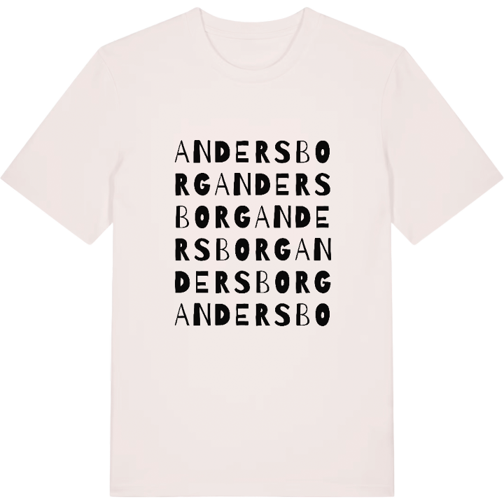 Andersborg ordlek t-shirt – t-shirt från PinShirt