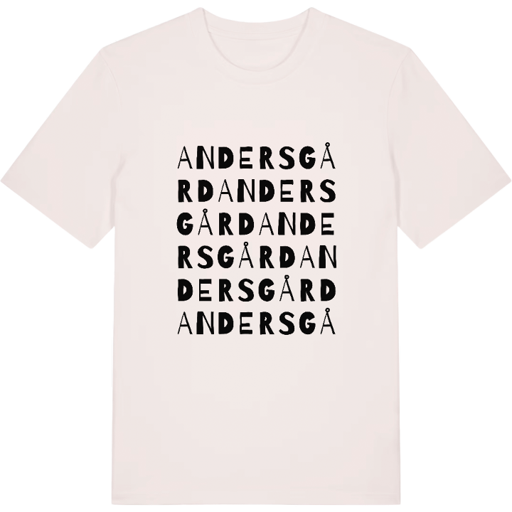 Andersgård ordlek t-shirt – t-shirt från PinShirt