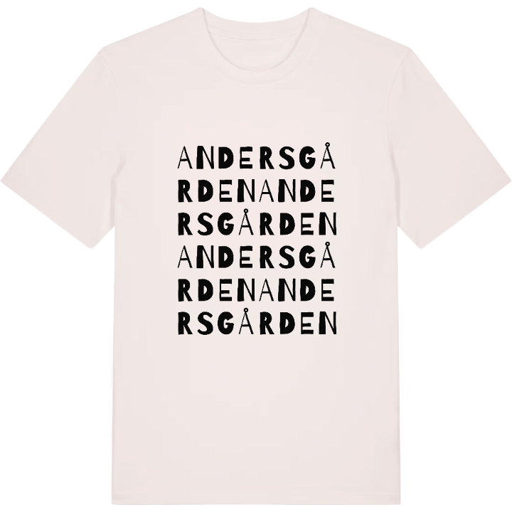 Andersgården ordlek t-shirt – t-shirt från PinShirt