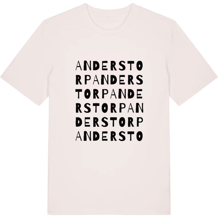 Anderstorp ordlek t-shirt – t-shirt från PinShirt