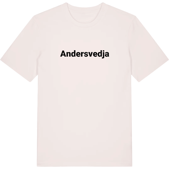 Andersvedja fetstil t-shirt – t-shirt från PinShirt