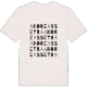 Andreassetra ordlek t-shirt