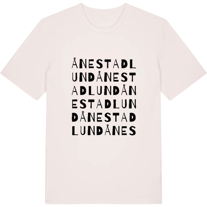 Ånestadlund ordlek t-shirt – t-shirt från PinShirt