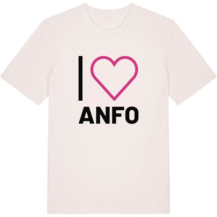 Jag älskar Anfo t-shirt stort tryck – t-shirt från PinShirt