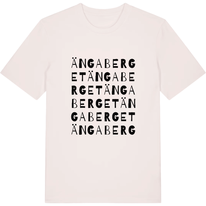 Ängaberget ordlek t-shirt – t-shirt från PinShirt