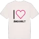 Jag älskar Ängahult t-shirt stort tryck