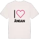 Jag älskar Ängan t-shirt stort tryck