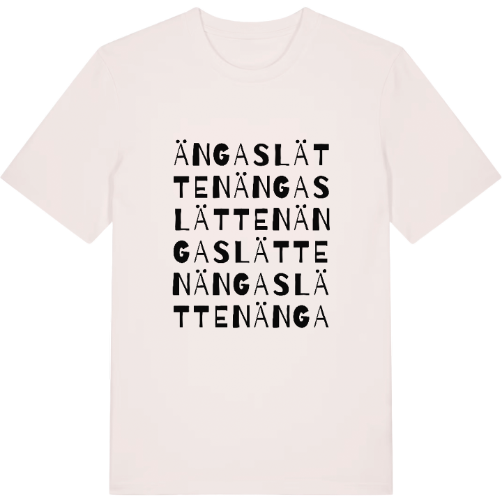 Ängaslätten ordlek t-shirt – t-shirt från PinShirt