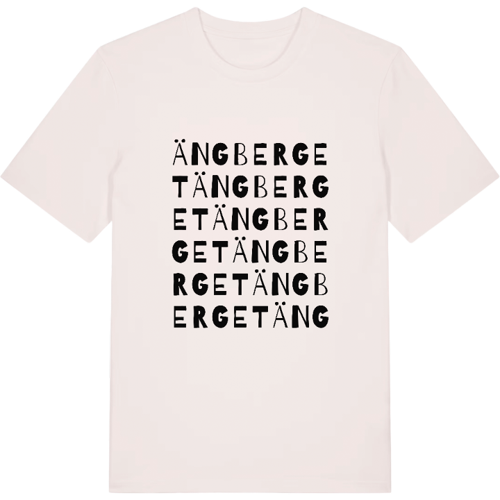 Ängberget ordlek t-shirt – t-shirt från PinShirt