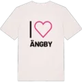 Jag älskar Ängby t-shirt stort tryck