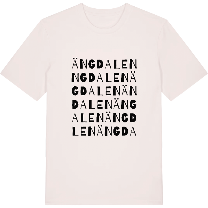 Ängdalen ordlek t-shirt – t-shirt från PinShirt