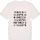 Ängelsbäcksstrand ordlek t-shirt