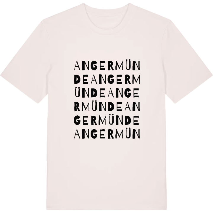 Angermünde ordlek t-shirt – t-shirt från PinShirt