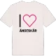 Jag älskar Ängeskär t-shirt stort tryck