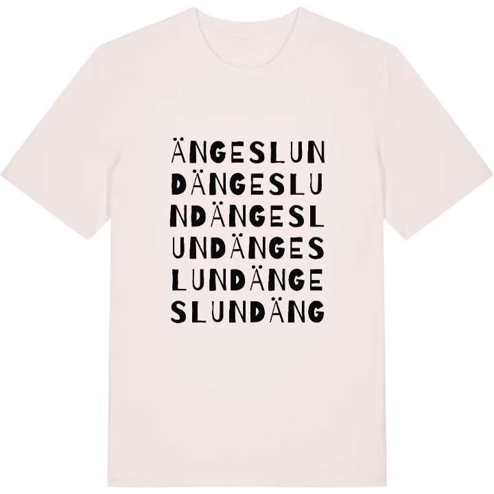 Ängeslund ordlek t-shirt – t-shirt från PinShirt
