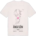Ängesön karta t-shirt