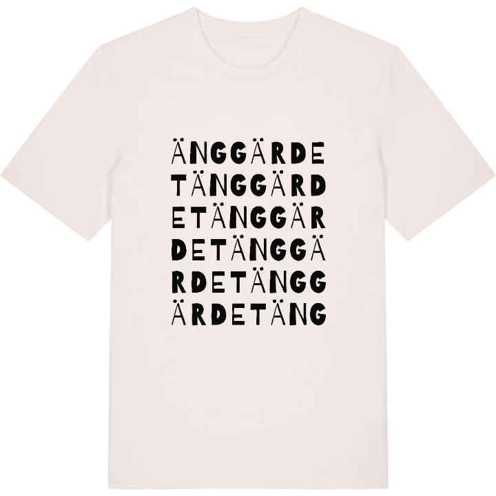 Änggärdet ordlek t-shirt – t-shirt från PinShirt