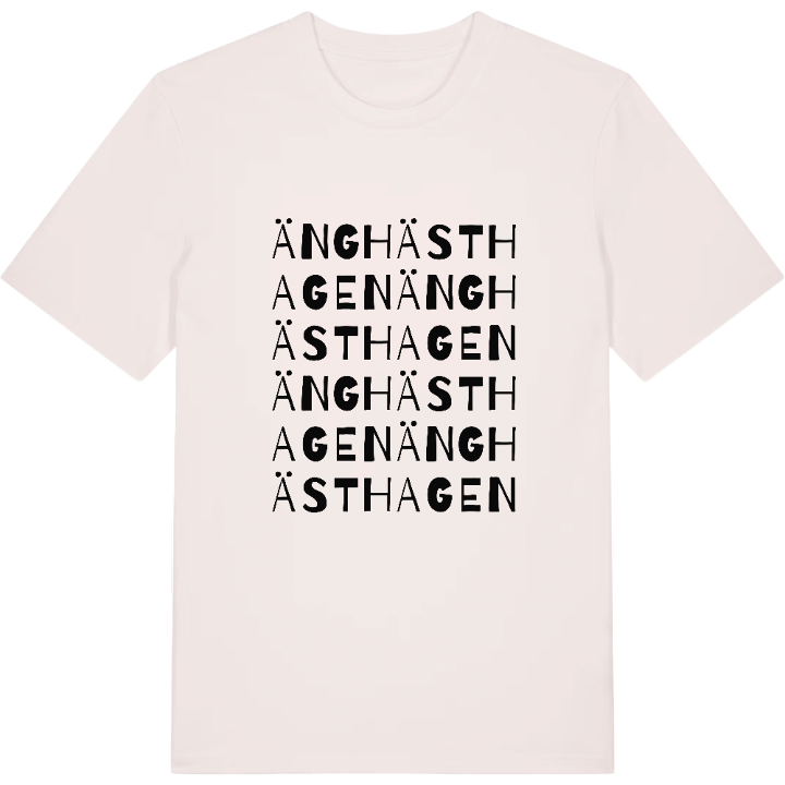 Änghästhagen ordlek t-shirt – t-shirt från PinShirt