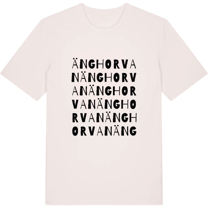 Änghorvan ordlek t-shirt – t-shirt från PinShirt