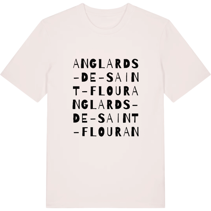 Anglards-de-Saint-Flour ordlek t-shirt – t-shirt från PinShirt