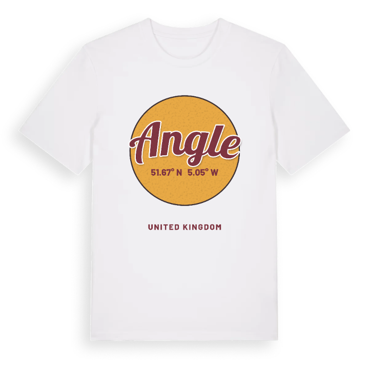 Angle cirkel t-shirt – t-shirt från PinShirt