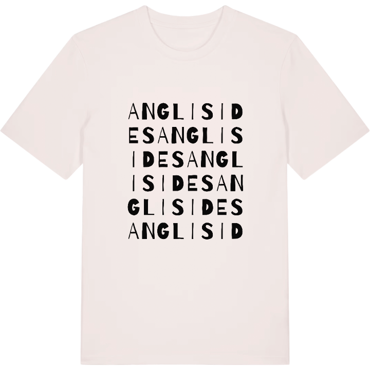 Anglisides ordlek t-shirt – t-shirt från PinShirt