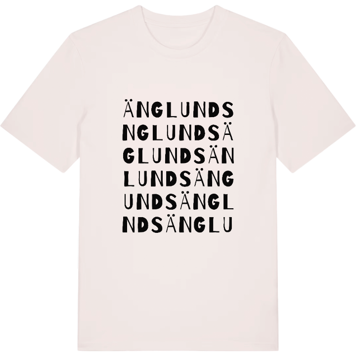 Änglunds ordlek t-shirt – t-shirt från PinShirt