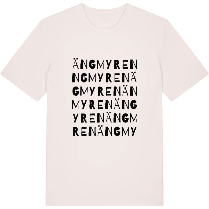 Ängmyren ordlek t-shirt – t-shirt från PinShirt
