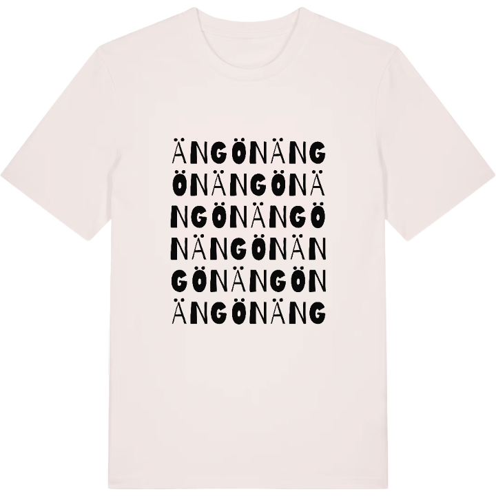 Ängön ordlek t-shirt – t-shirt från PinShirt