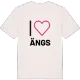 Jag älskar Ängs t-shirt stort tryck