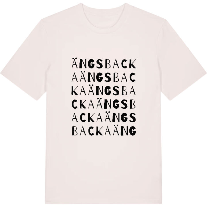 Ängsbacka ordlek t-shirt – t-shirt från PinShirt