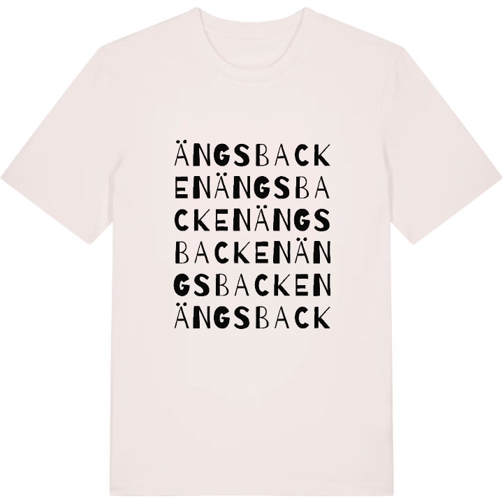 Ängsbacken ordlek t-shirt – t-shirt från PinShirt